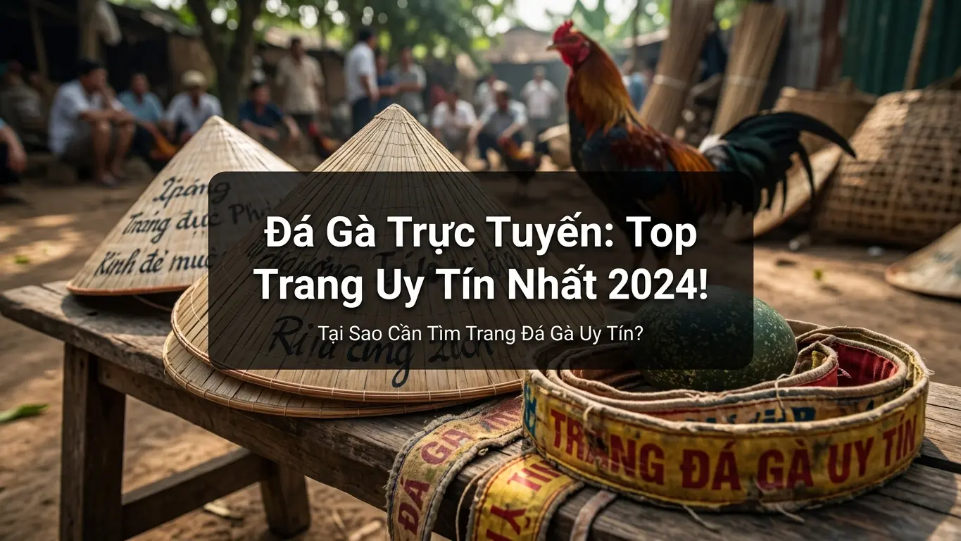 Đá Gà Trực Tuyến: Top Trang Uy Tín Nhất 2024!