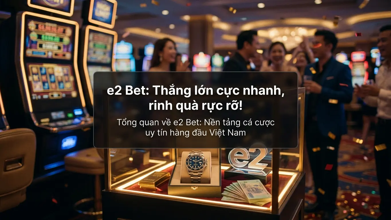 e2 Bet: Thắng lớn cực nhanh, rinh quà rực rỡ!