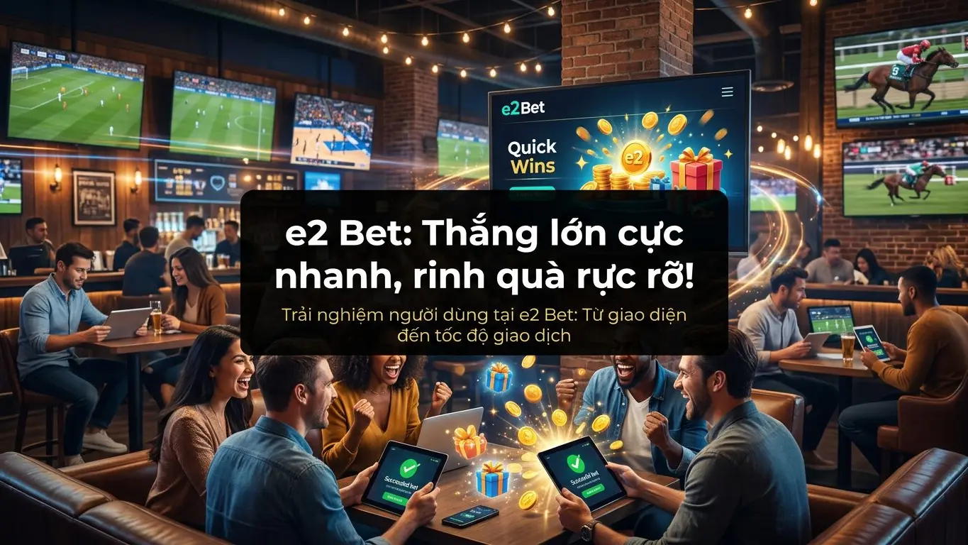e2 Bet: Thắng lớn cực nhanh, rinh quà rực rỡ!