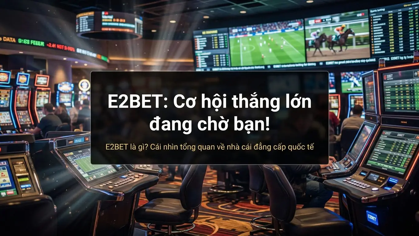 E2BET: Cơ hội thắng lớn đang chờ bạn!