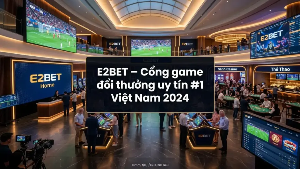 E2BET – Cổng game đổi thưởng uy tín #1 Việt Nam 2024