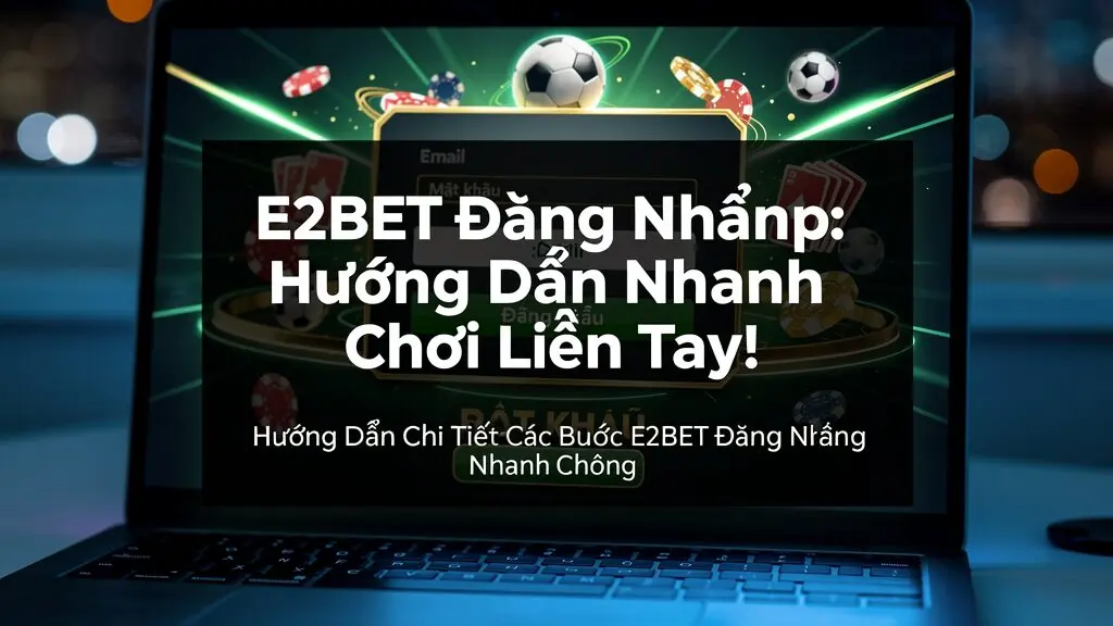 E2BET Đăng Nhập: Hướng Dẫn Nhanh Chơi Liền Tay!